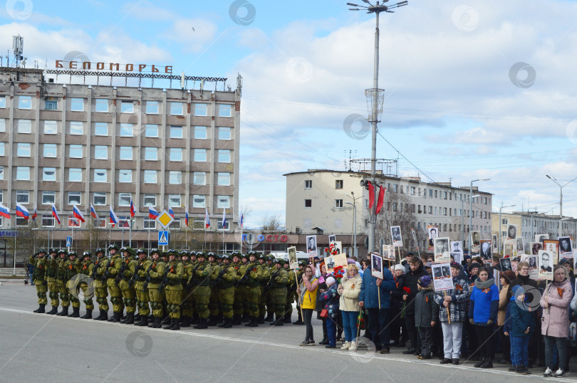 Скачать Кандалакша 9 мая 2019года. фотосток Ozero