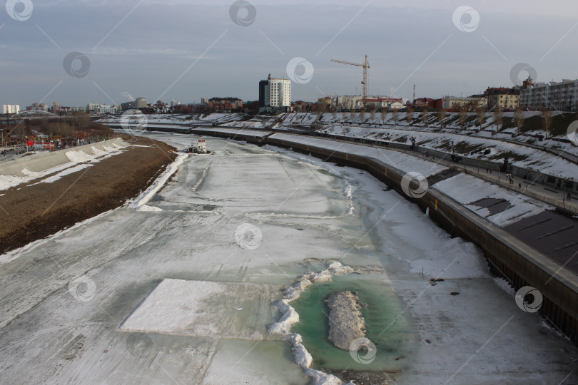 Скачать зимняя река фотосток Ozero