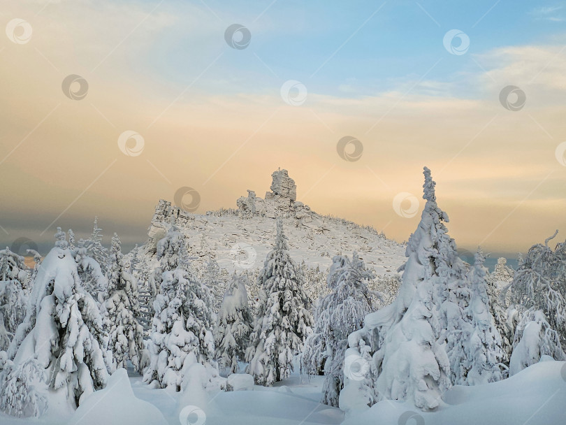 Скачать Колчинский камень, гора на севере Пермского края фотосток Ozero