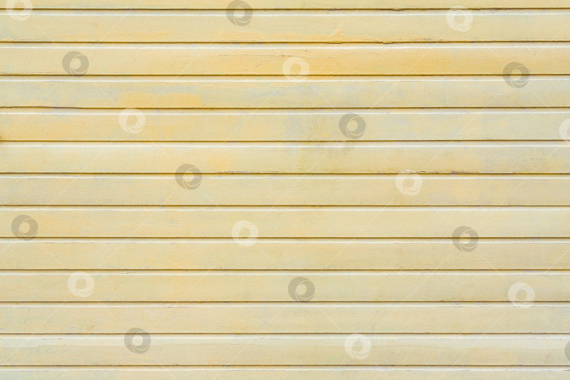 Скачать Горизонтальные деревянные доски, окрашенные в бежевый цвет (фон, текстура) фотосток Ozero