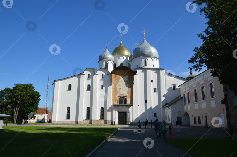 Скачать Софийский собор в Новгородском кремле фотосток Ozero