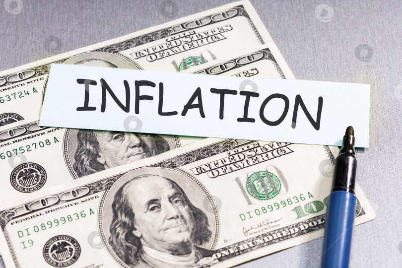 Скачать повышение процентных ставок, мировая экономика и борьба с инфляцией, инфляция доллара США. фотосток Ozero