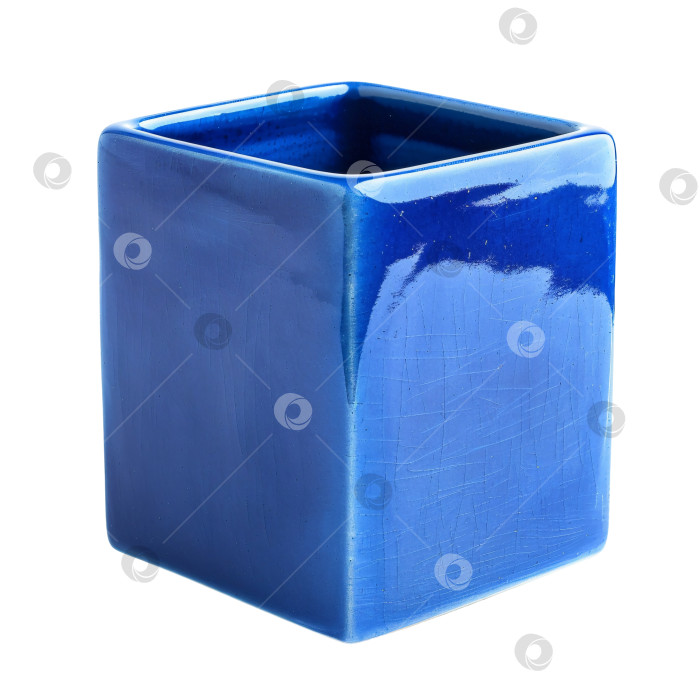 Скачать Керамическая чашка квадратной формы на прозрачном фоне фотосток Ozero