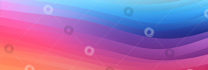 Скачать Многоцветный градиентный абстрактный цифровой фон с волнами фотосток Ozero