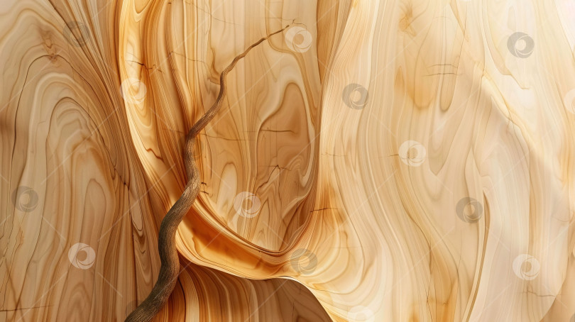 Скачать Изображение представляет собой крупный план деревянной поверхности с большим количеством текстур и линий. фотосток Ozero