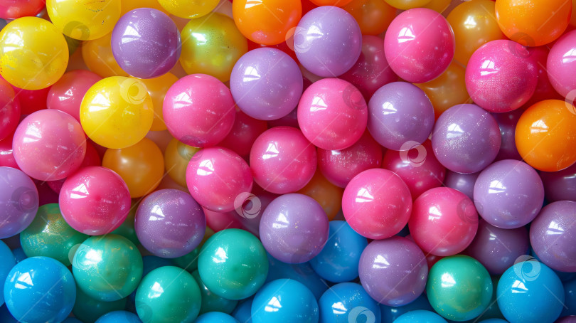 Скачать В миске лежит кучка разноцветных яиц фотосток Ozero