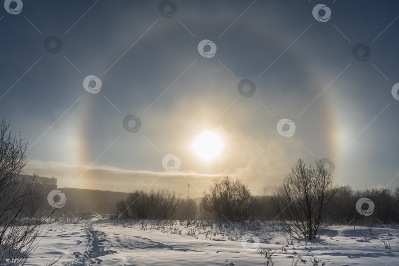 Скачать Солнечное гало фотосток Ozero