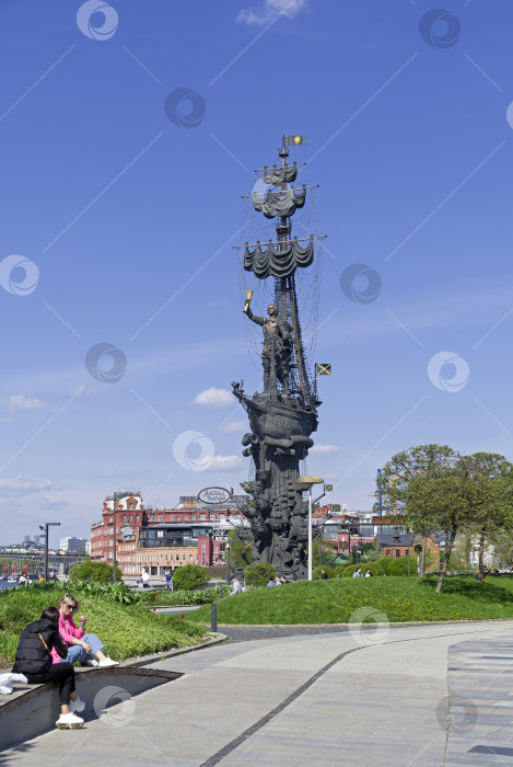 Скачать Памятник Петру Великому в Москве. фотосток Ozero