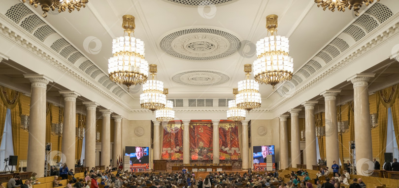 Скачать День открытых дверей Московского государственного университета в Москве снят 12.11.2023 фотосток Ozero