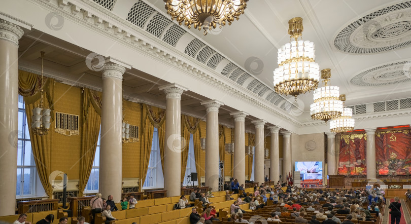 Скачать День открытых дверей Московского государственного университета в Москве снят 12.11.2023 фотосток Ozero