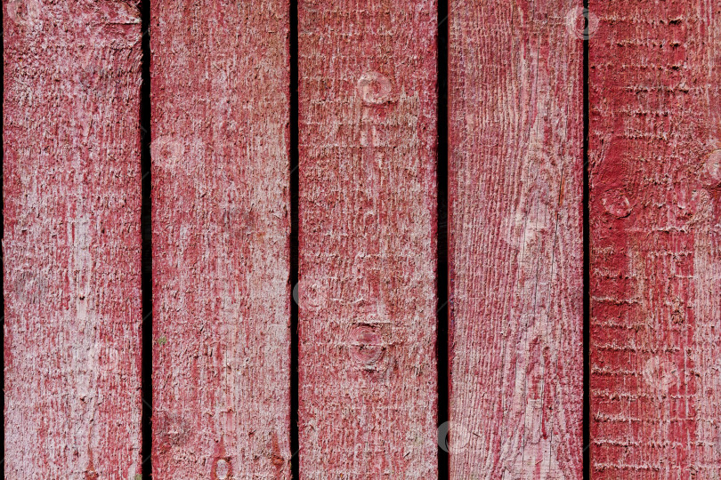 Скачать Состаренная потрескавшаяся окрашенная деревянная стеновая панель (текстура, фон) фотосток Ozero
