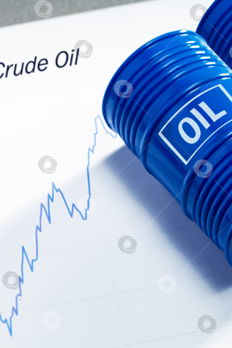 Скачать Рост цен на нефть за баррель марки Brent. фотосток Ozero