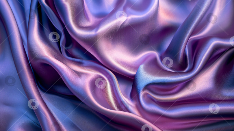 Скачать Голубая и розовая ткань с блестящей металлической текстурой фотосток Ozero