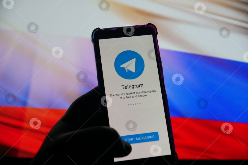 Скачать Приложение Telegram на сайте <url>, Россия, 4 мая 2024, Москва, Россия. фотосток Ozero