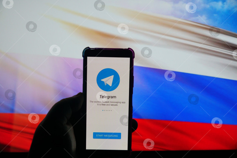 Скачать Приложение Telegram на сайте <url>, Россия, 4 мая 2024, Москва, Россия. фотосток Ozero