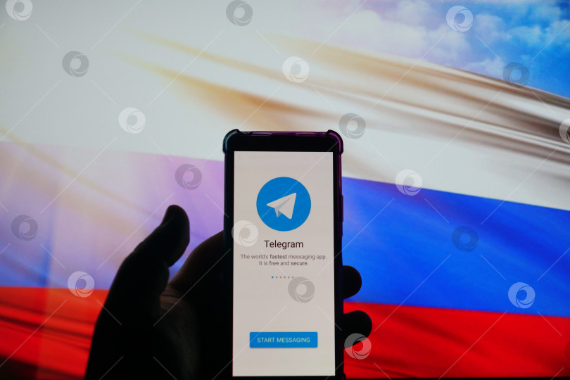 Скачать Приложение Telegram на сайте <url>, Россия, 4 мая 2024, Москва, Россия. фотосток Ozero