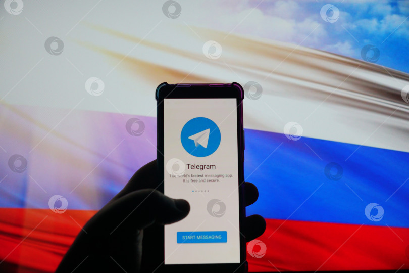 Скачать Приложение Telegram на сайте <url>, Россия, 4 мая 2024, Москва, Россия. фотосток Ozero