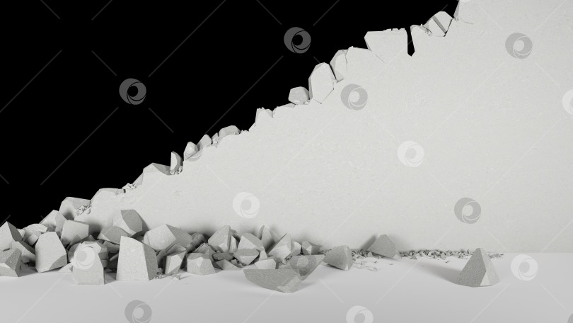 Скачать щель в белой стене по диагонали фотосток Ozero