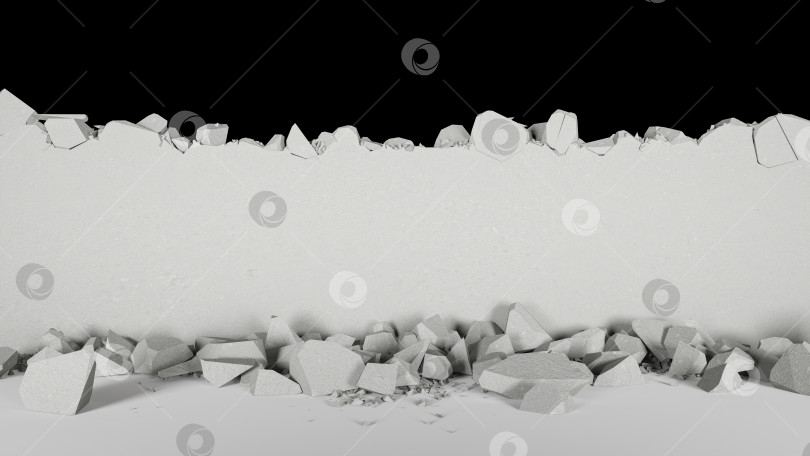Скачать щель в белой стене по горизонтали фотосток Ozero