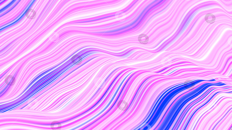 Скачать абстрактный фиолетовый фон в виде волнистых линий фотосток Ozero