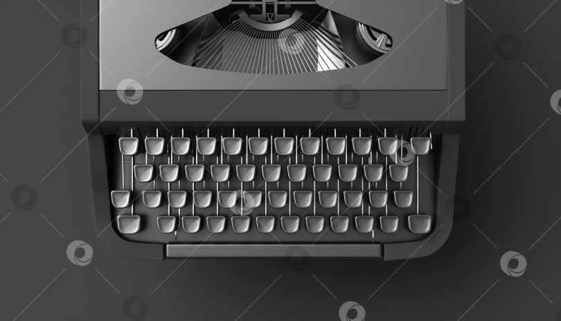 Скачать черная пишущая машинка на черном фоне фотосток Ozero