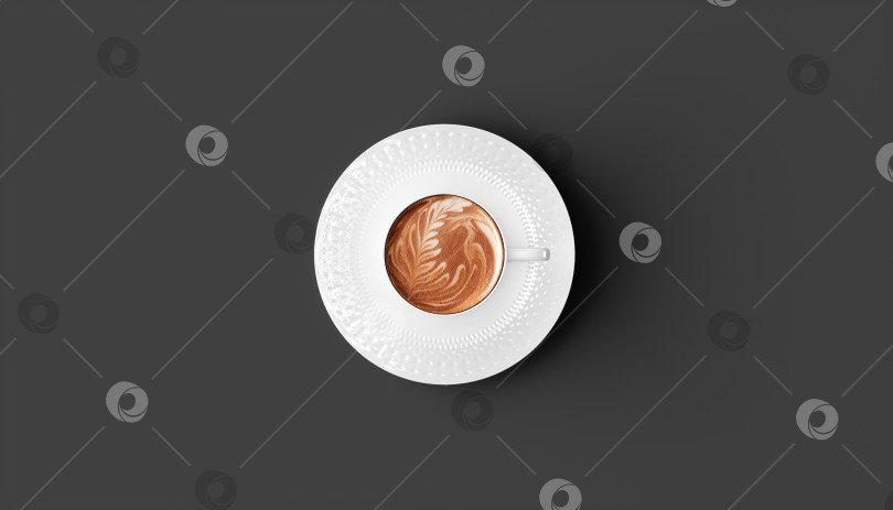Скачать чашка кофе на черном фоне крупным планом фотосток Ozero