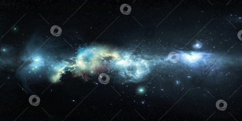 Скачать космический фон звездное небо с красивыми туманностями фотосток Ozero