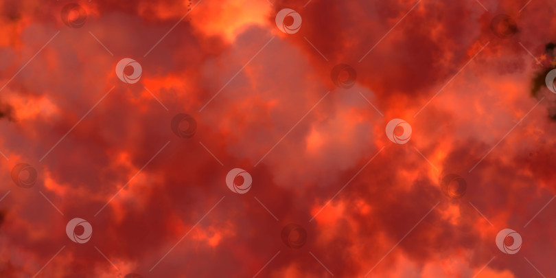 Скачать абстрактный фон ярко-оранжевый дым, похожий на горящий фотосток Ozero