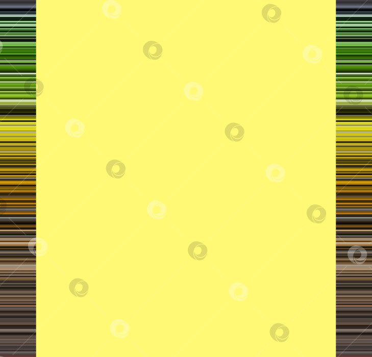 Скачать Фон, основа, светло-желтый фон с разноцветными полями по бокам фотосток Ozero