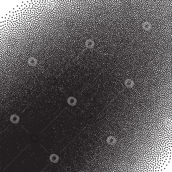 Скачать Стохастическая растровая полутоновая градиентная печать фотосток Ozero
