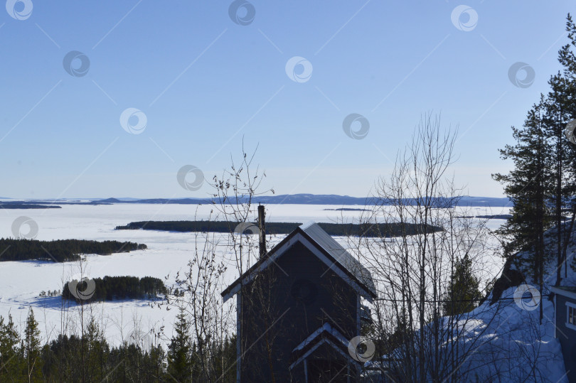 Скачать Гостевой домик у Белого моря. фотосток Ozero