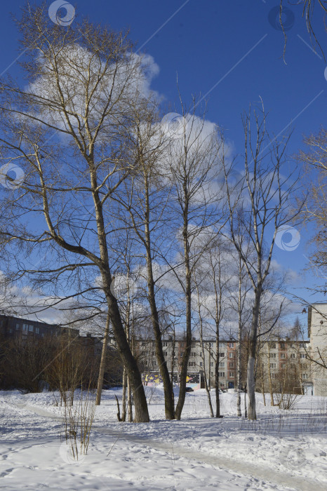 Скачать Апрель в городе Кандалакша. фотосток Ozero