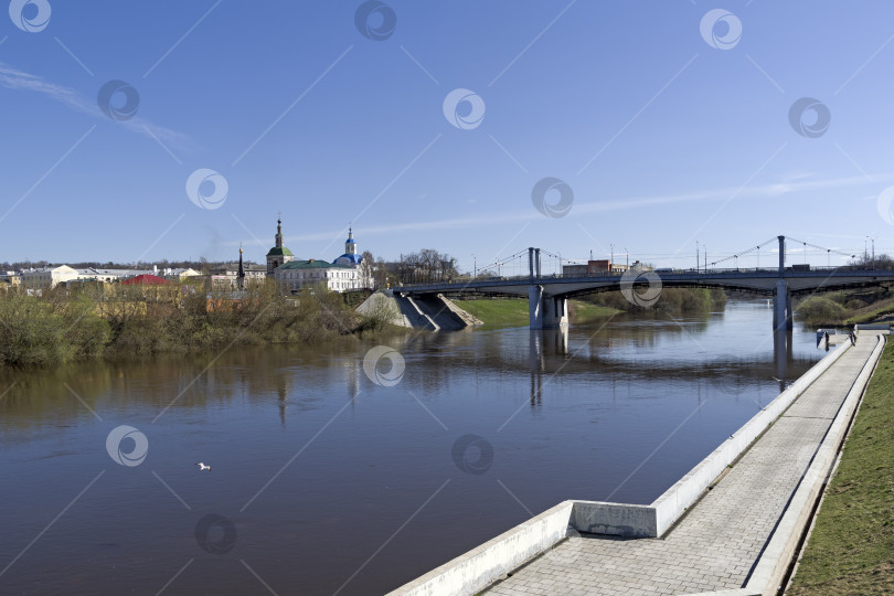 Скачать Мост через Днепр. Смоленск, Россия. фотосток Ozero