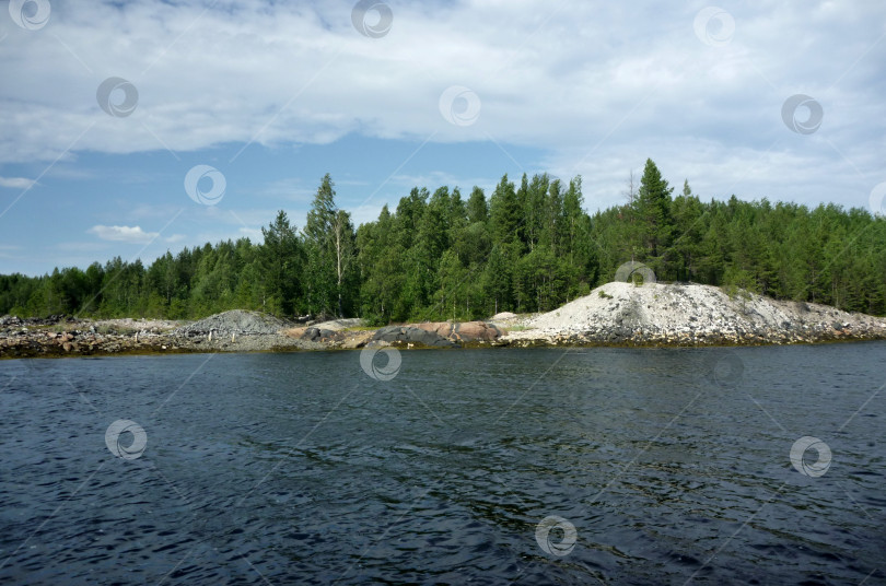 Скачать Остров в Белом море фотосток Ozero